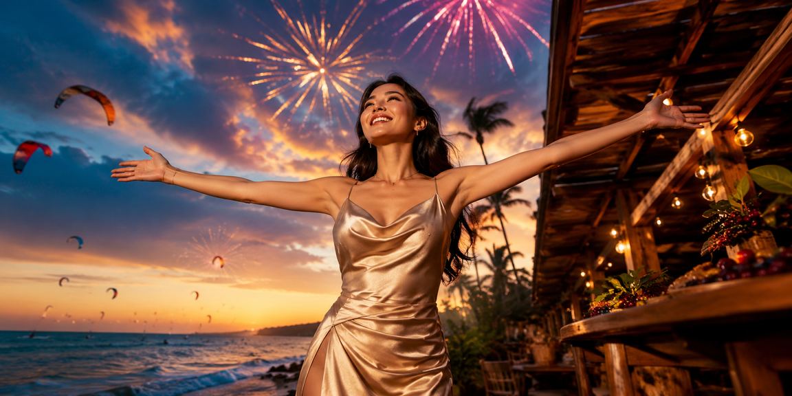 Người dùng tại Mũi Né nhận cashback bonus bên tách cà phê với điện thoại